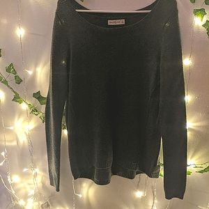 Super cute dark grey sweater